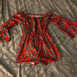 Off the shoulder romper